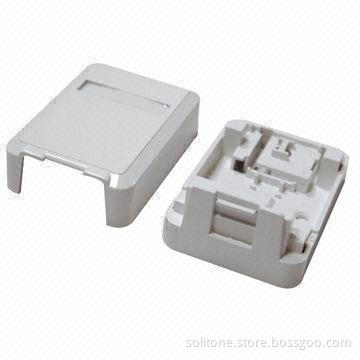 Single Port White RJ45 Interconnect Box